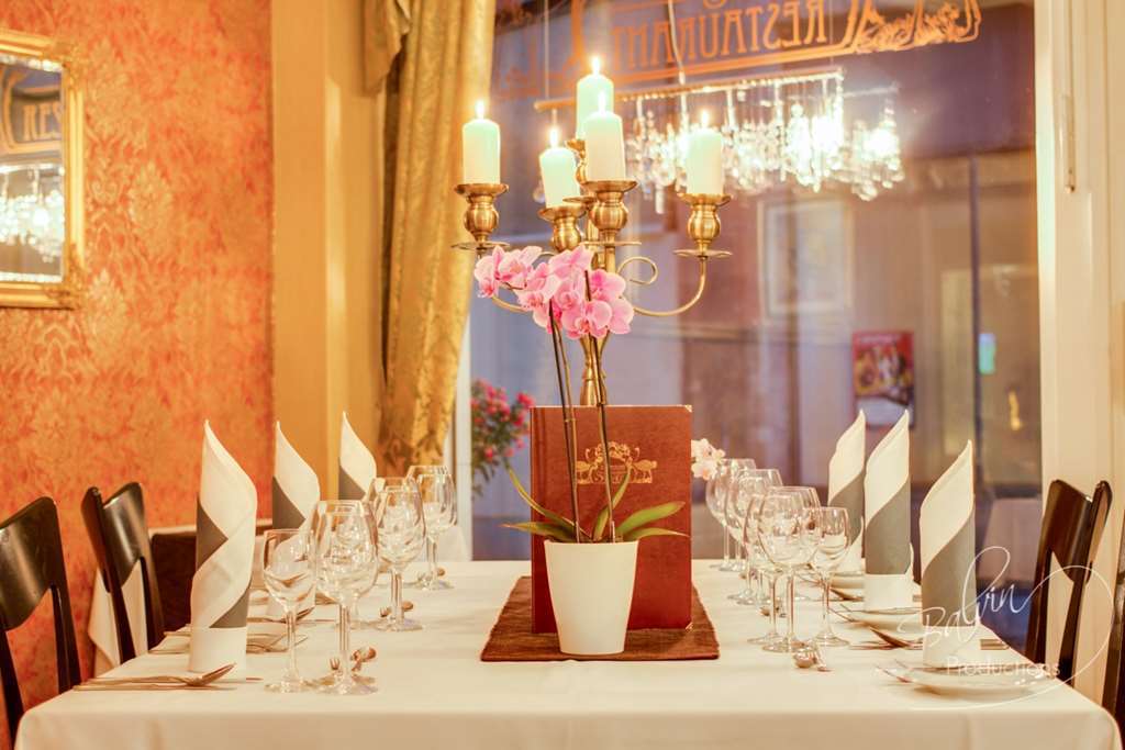 Akzent Hotel Am Goldenen Strauss Görlitz Restaurant bilde