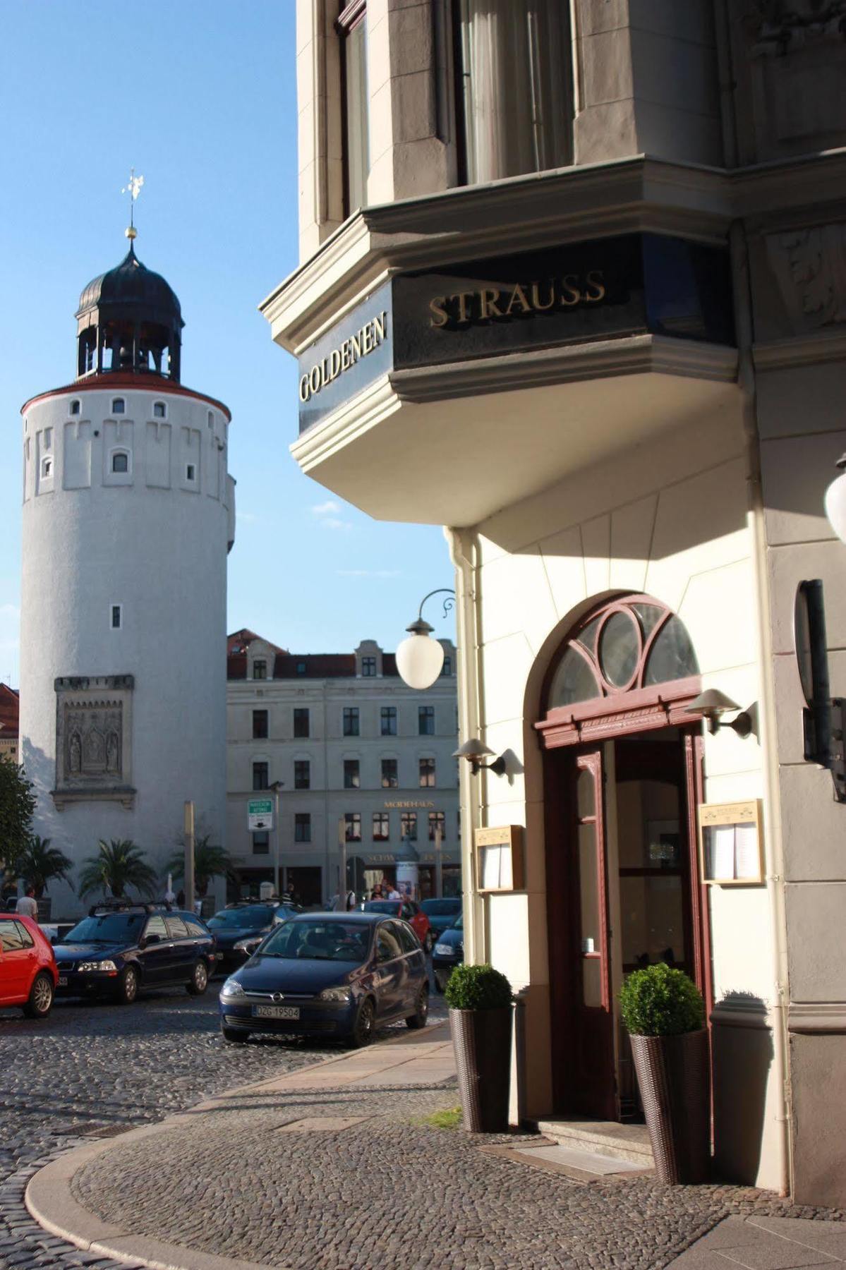 Akzent Hotel Am Goldenen Strauss Görlitz Eksteriør bilde
